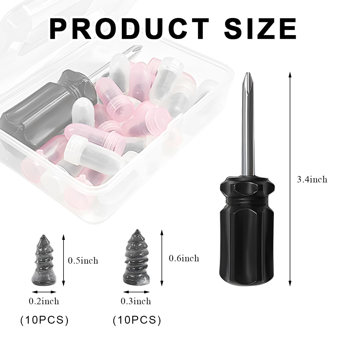21 PCS Tire Repair Nails Kit - Key Features