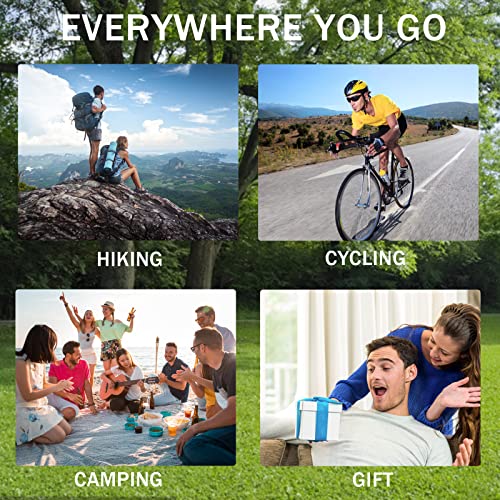 Wireless Wearable Waterproof Wrist Portable Bluetooth Speaker Watch With Multi Function Fm Radio & Mp3 Player & Selfie & Ultra Long Standby Time For Running, Hiking, Riding（Silver） #TOP5