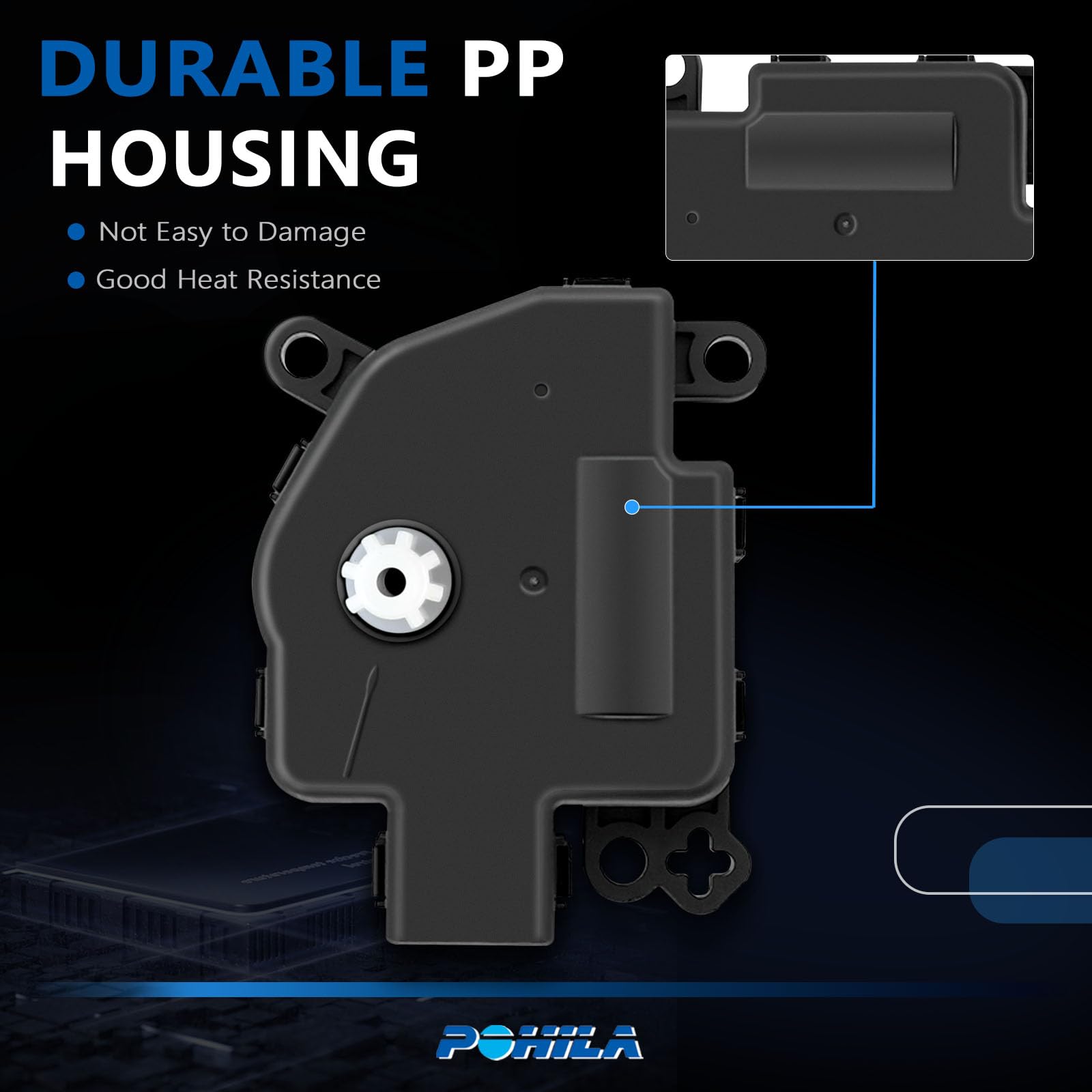 Amazon.com: POHILA 604-029 HVAC Blend Door Actuator Compatible