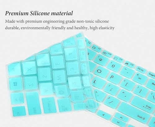 Miniatura 3 de Funda de teclado para ASUS E410 L410 L410MA-DB02 de 14 pulgadas, ASUS VivoBook S14 S433 S433EA S433FL S433FA S435 S435EA M433VivoBook Flip 14