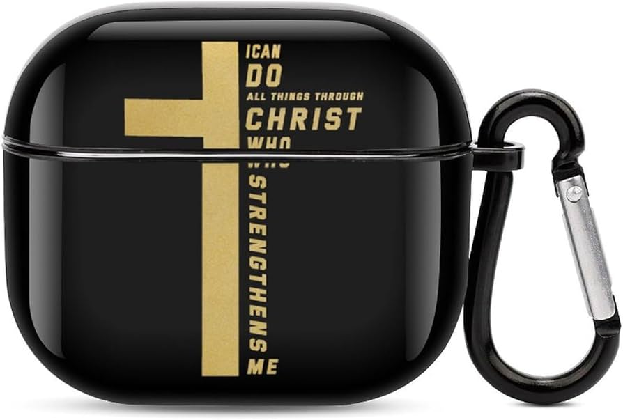 Amazon.com: Christian Christ Jesus Cross Bluetooth Earbuds Case