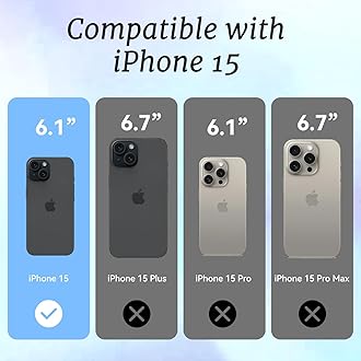 ChiCaseVer for iPhone 15 Case, Retro Party Collage Pattern with Disco & Gin, Military-Grade Drop Protection, Pop Art Disco Soft Slim TPU Protective Cover with Camera Protection for Girls