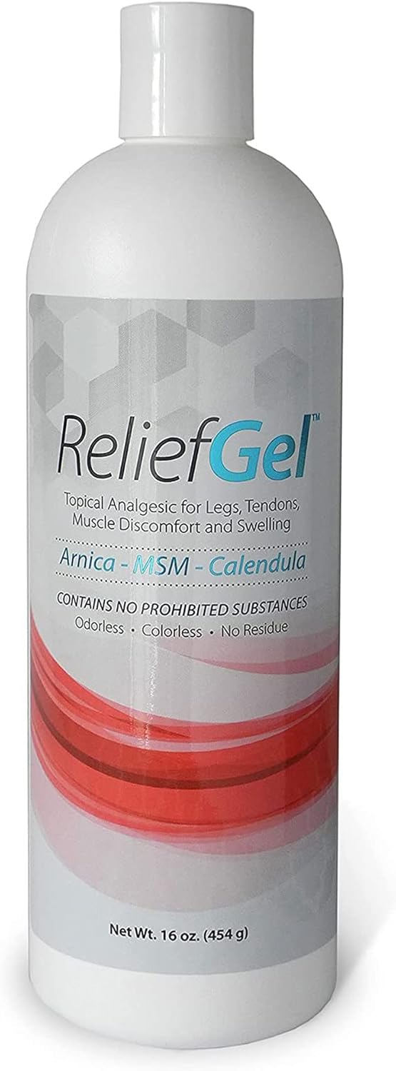 Ramard Relief Poultice for Horses -Veterinary Liniment Gel for Horse Muscle, Joint, Tendon & Ligament Care -Equine Poultice Leg Wraps, Gentle Liniment Gel Bentonite Clay, Arnica, Calendula, & MSM 16oz
