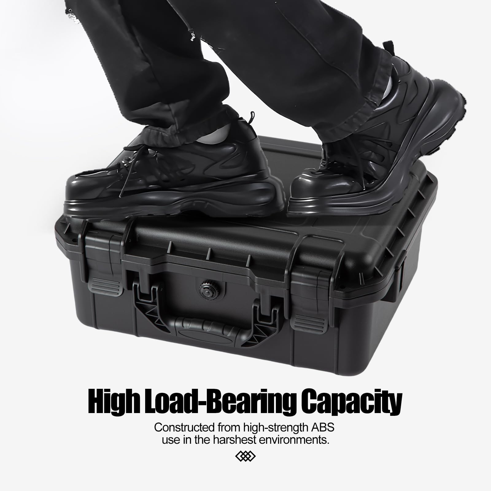 Custodia per disco rigido, 10 alloggiamenti di protezione HDD Storage Box, adatta per HDD da 3,5 pollici