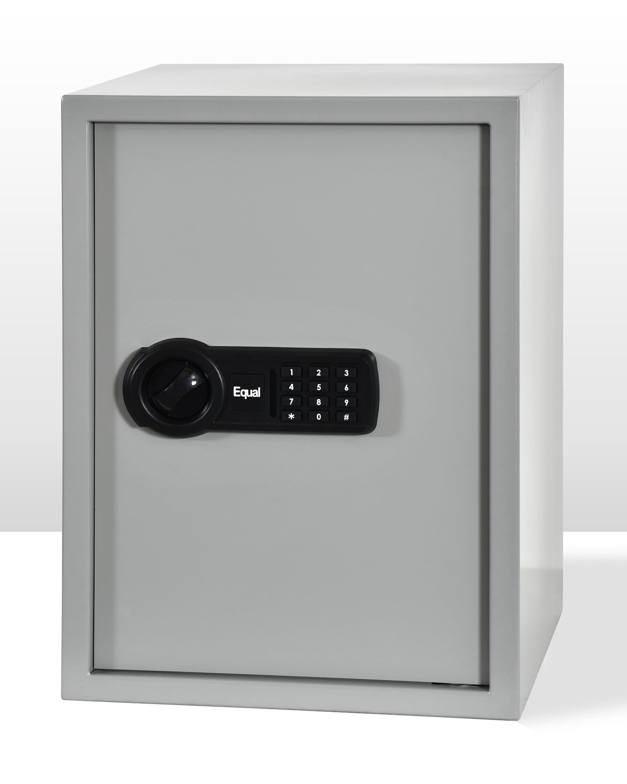 Equal 55L SecureLite Safe Locker for Home | Economic Electronic Safe Locker with Programmable Pincode Access and Mechanical Emergency Key | 3 Years Limited Warranty | 55 Liter - Light Grey-image-49