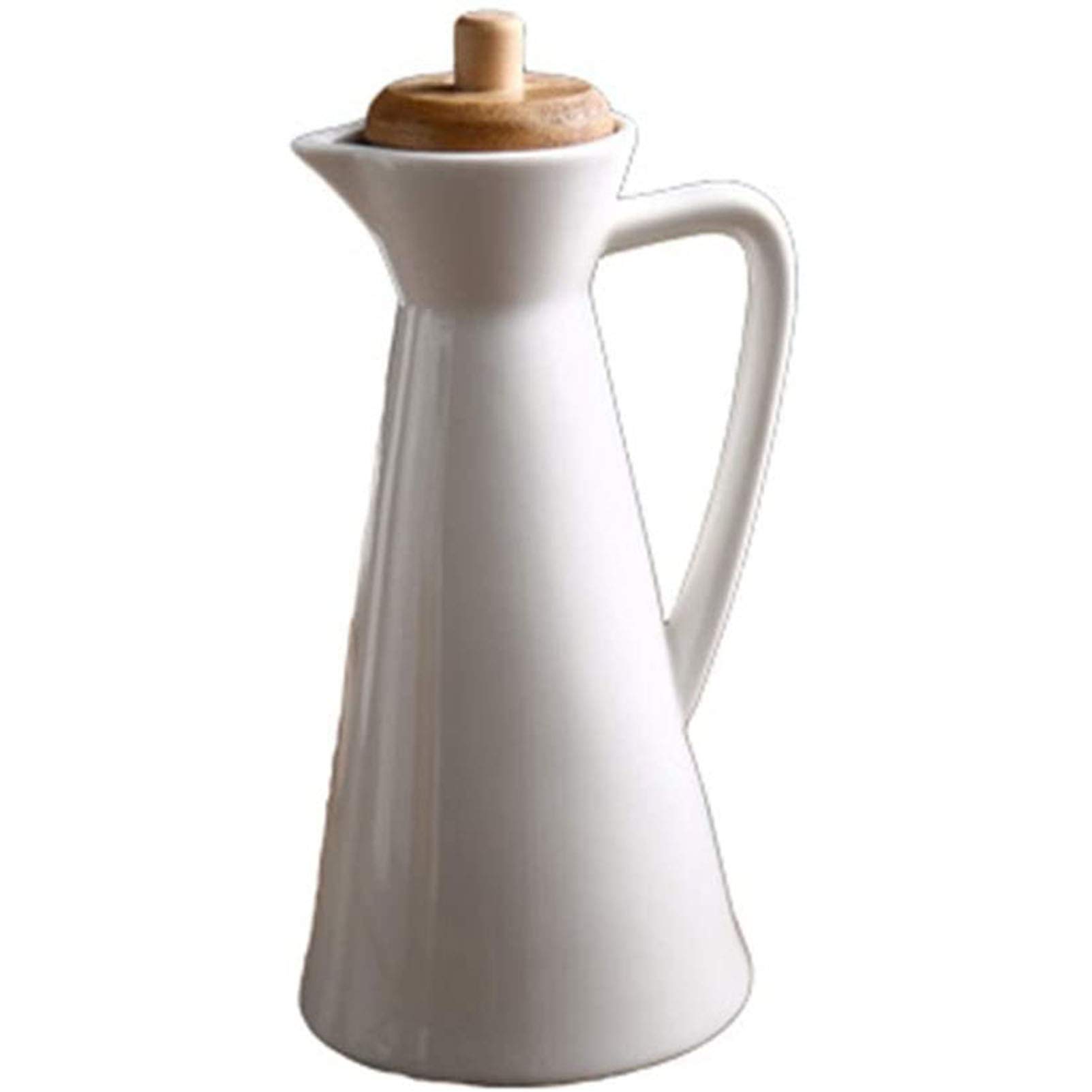Pojemnik na olej, vintage butelka oleju, ceramiczny dozownik octu oleju butelka oleju pojemniki kuchenne szczelny nalewak sos cruet duża pojemność przechowywanie oleju butelka-D||800 ml