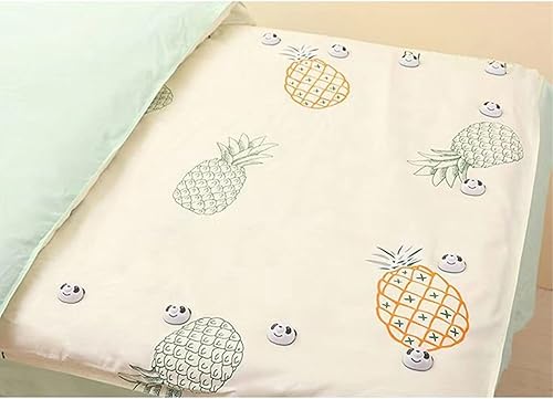 Miniatura 7 de Juego de 8 piezas de panda, hebillas de fijación para edredón, clips antideslizantes para funda de edredón, pasadores de edredón reutilizables,