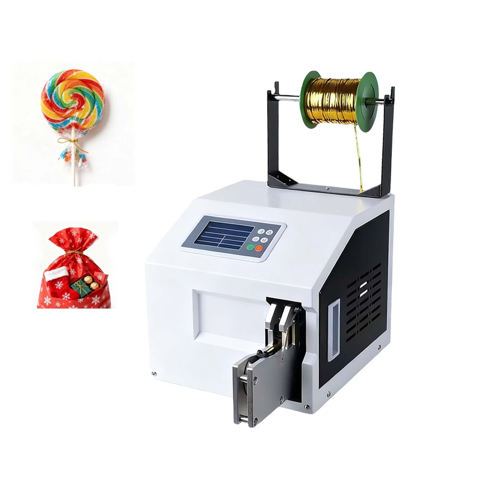 Machine À Attacher Automatique, Machine Professionnelle De Regroupement De Fils Pour Articles De 0,19 À 1,18 Pouce, Avec Commande Numérique Et Puissance De 350 W(Goldline)