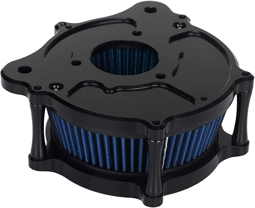 Miniatura 4 de XMMT Filtro de admisión de aluminio transparente CNC para Harley Touring Street Glide Road Glide 2008-2016, Trike 2008-2016