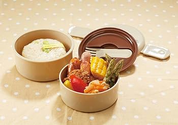 Amazon｜スケーター(Skater) 弁当箱 500ml 2段 丸型 おにぎり