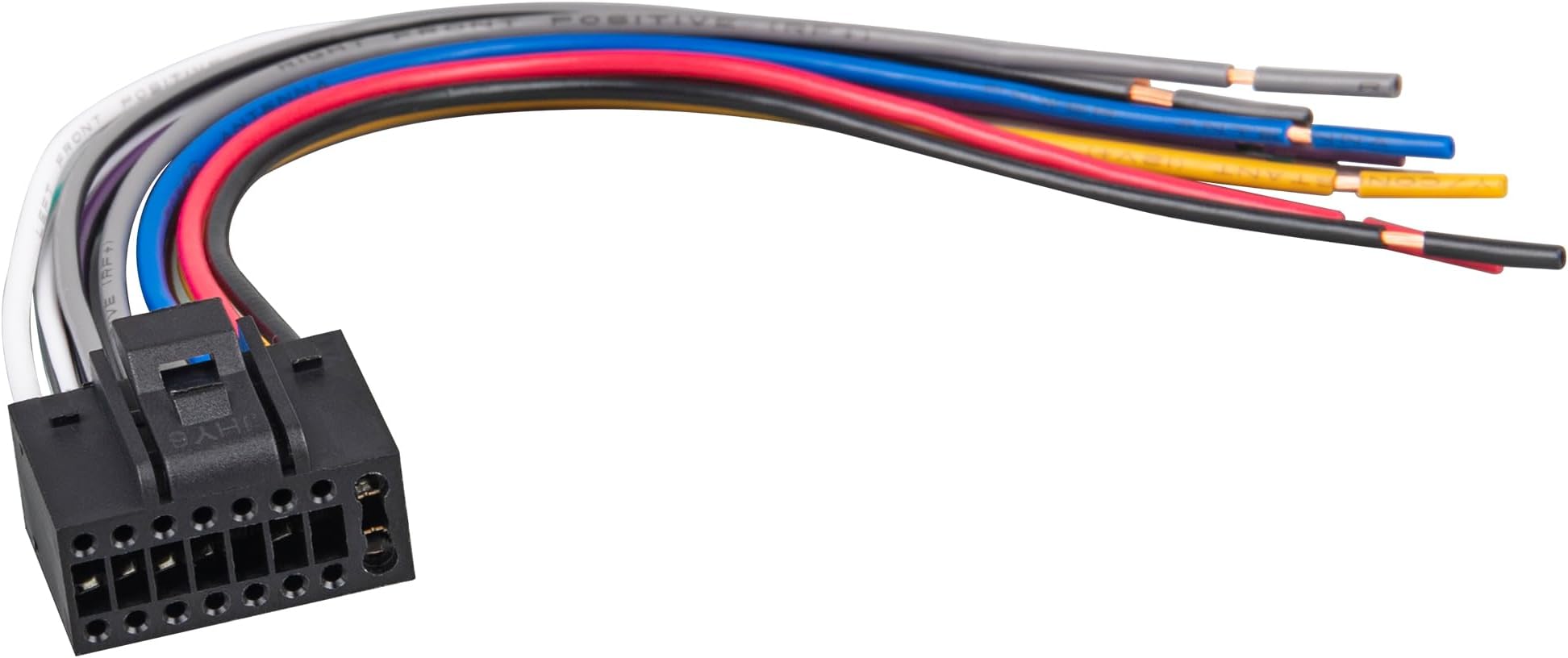 RED WOLF 16 Pins Car Stereo Wiring Harness Fit for Kenwood KDC KRC KMD Aftermarket Radio Audio Power Plug Adapter