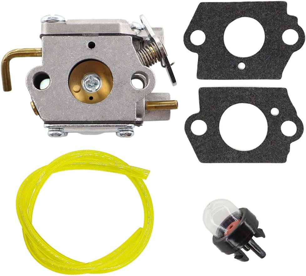 HURI Carburetor with Gasket Fuel Line Primer Bulb for