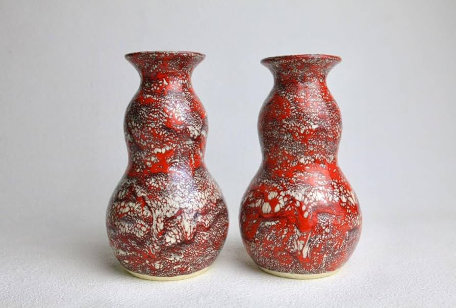 超希少品】箕面焼 松田箕山 酒器 徳利 お猪口 全8点