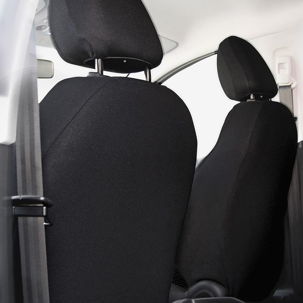 Mossa Coprisedili su Misura compatibili con Fiat 500 Hatchback (2007-2020) - Fodere sedili Auto - Set coprisedili Auto E4