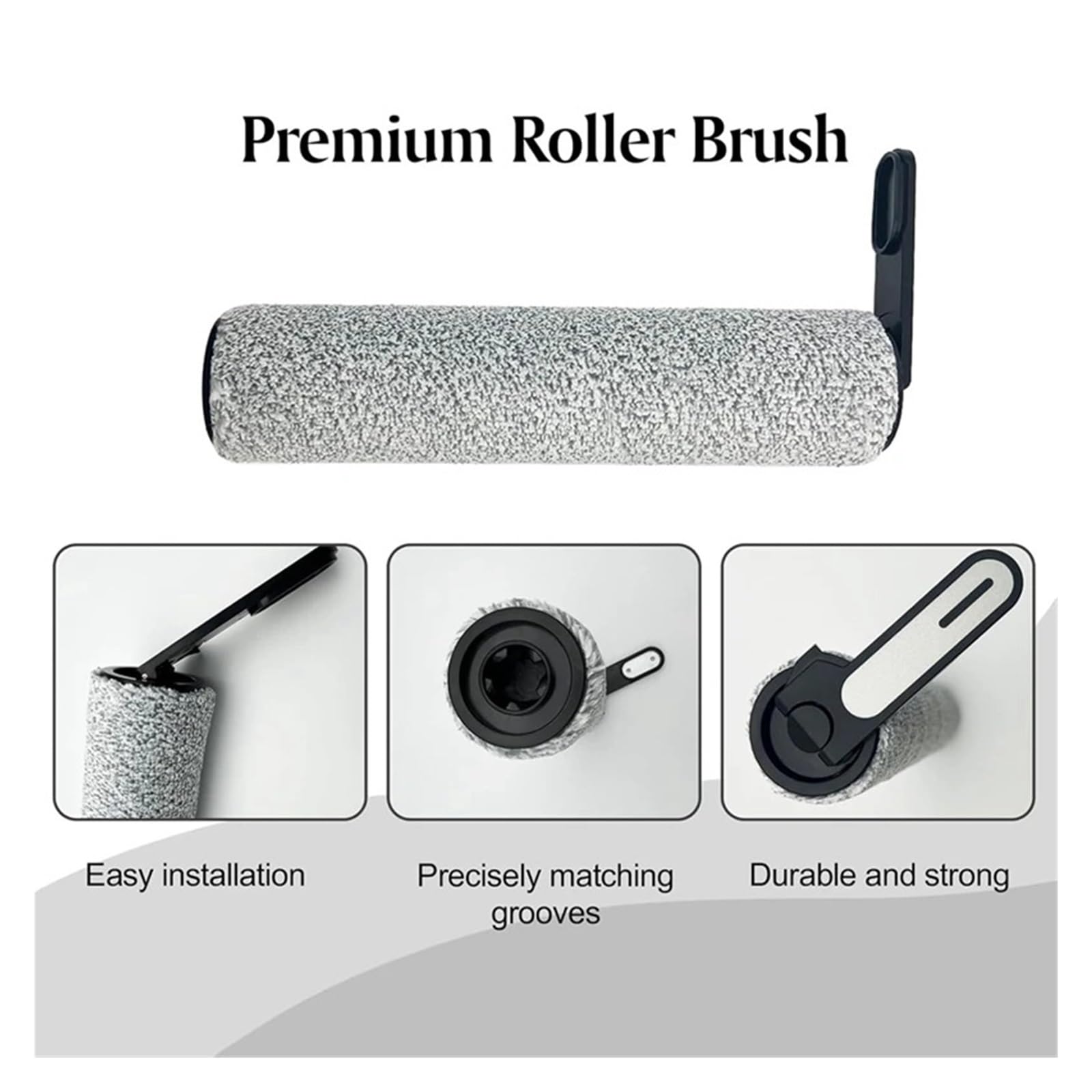 Piezas De Recambio De Aspiradora, Kit De Filtro Y Rodillo De AB34-Brush, Compatible con DREAME, Compatible con Trouver, K10 Y Cepillo Principal(2set)