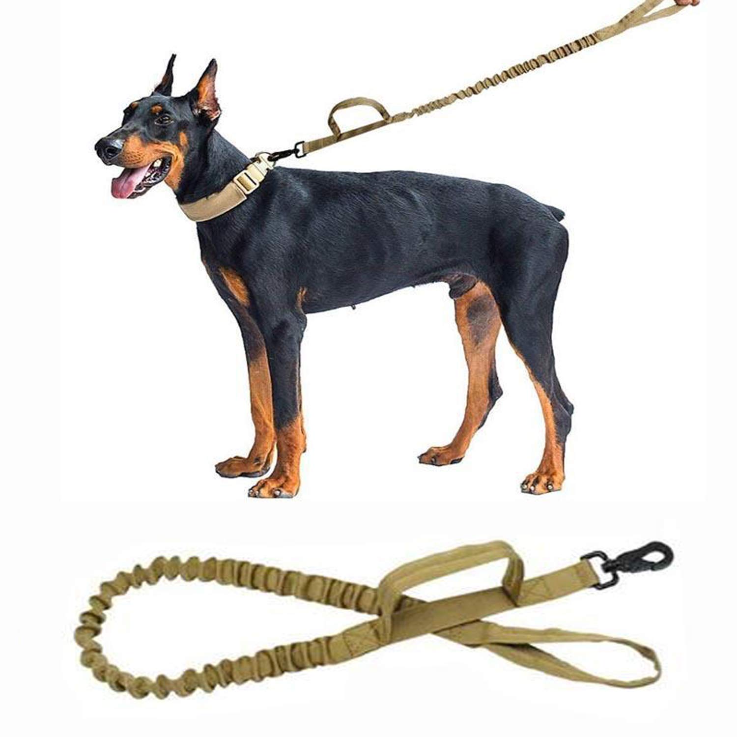 Guinzaglio per cani di grossa taglia con impugnatura morbida imbottita, 1,5 m, per tutti i cani di taglia