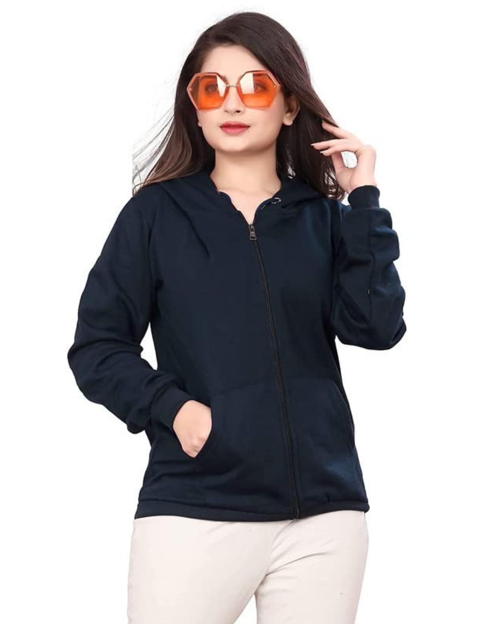 baghadbillo Men's Hoodie||Hoodie for Women||Women's Sweatshirt||Plain Hoodie||Women's Causal Solid Hoodie||Girls Hoodie||Girls Sweatshirt-picture-34