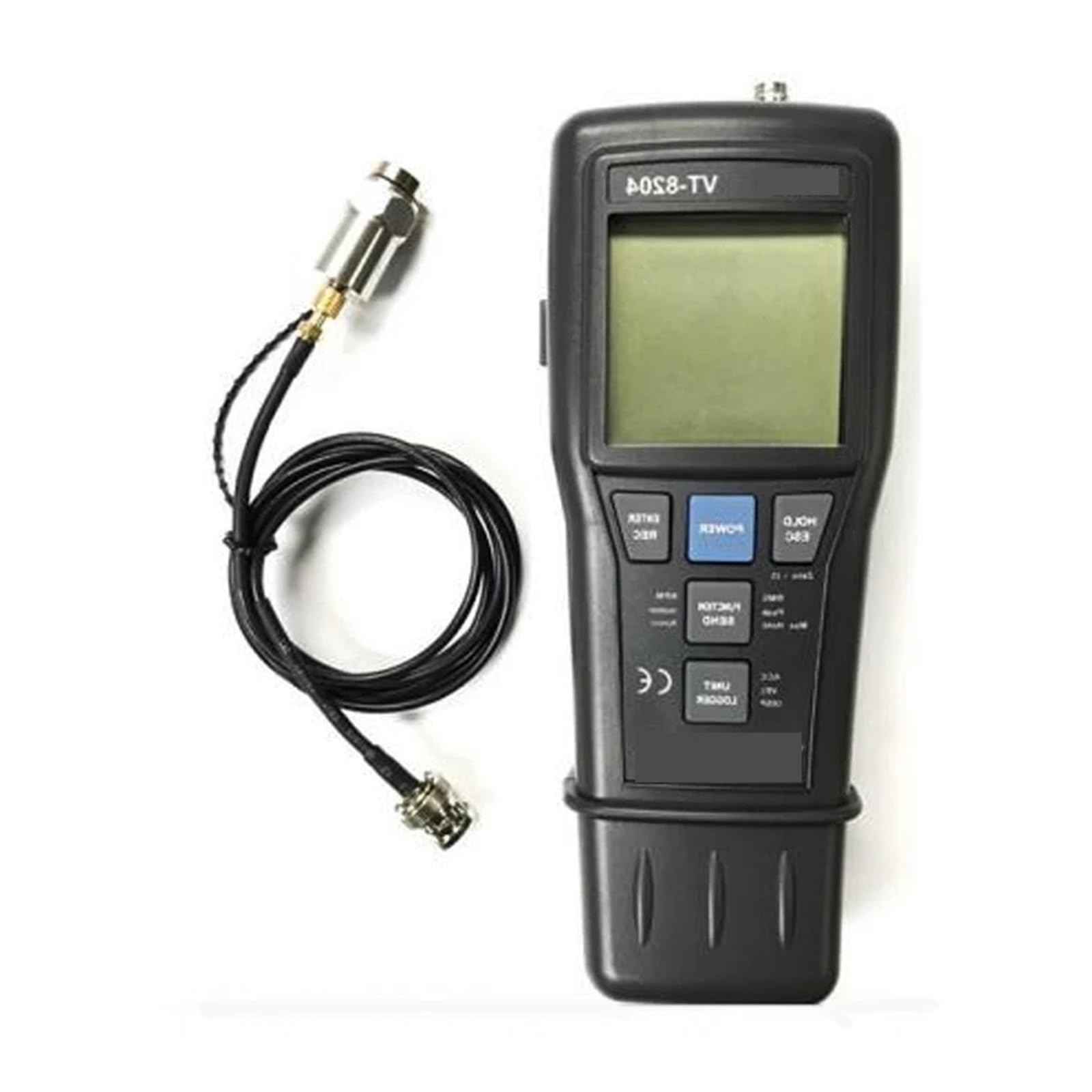 Vibrationsmesser, Vibrometer, Messrät VT-8204 Vibrationsmessrät mit hoher Präzision for den Langzeiteinsatz Beschleunigungs-, Geschwindigkeits- und Wegmessung