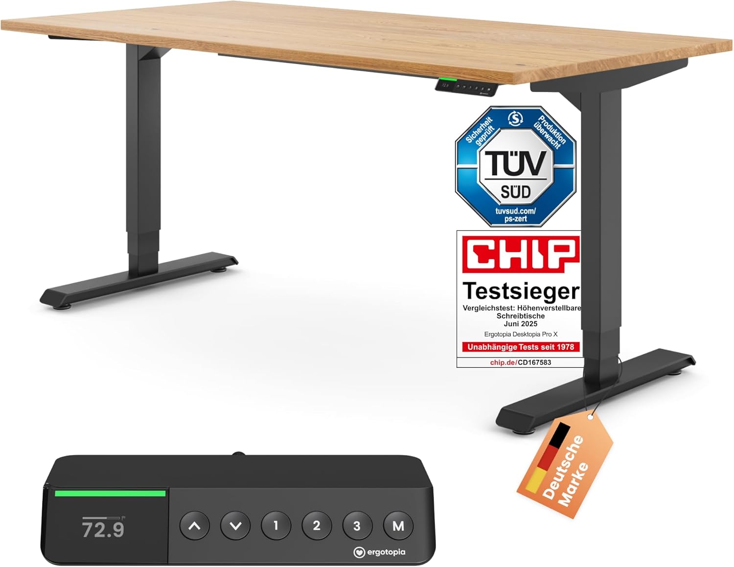 Höhenverstellbarer Schreibtisch