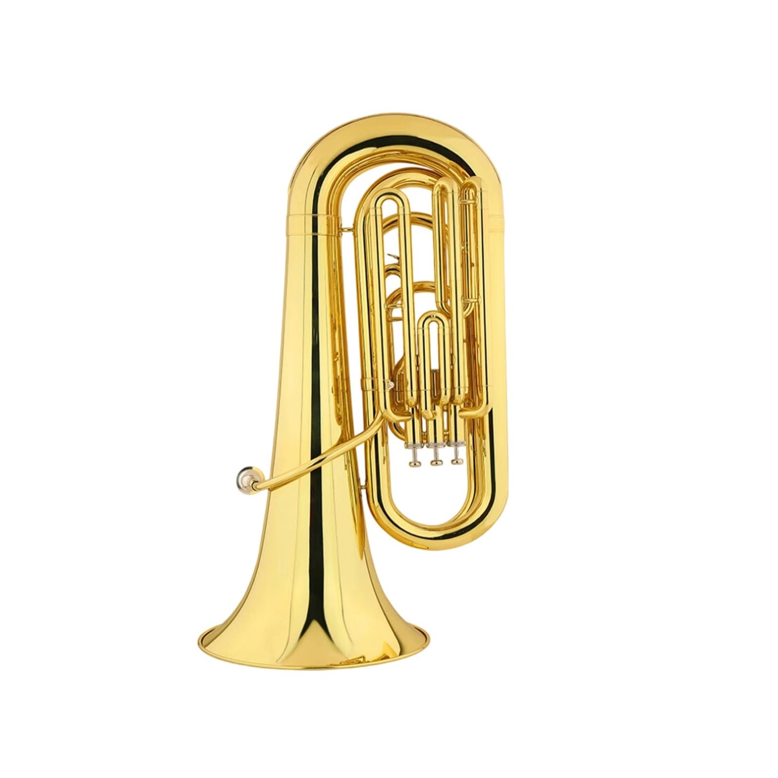 Euphonium Pour Les Débutants L'euphonium En Si Bémol Est Un Instrument À Trois Clés Une Grande Harpe Avec Des Instruments Verticaux En Laiton Laqué