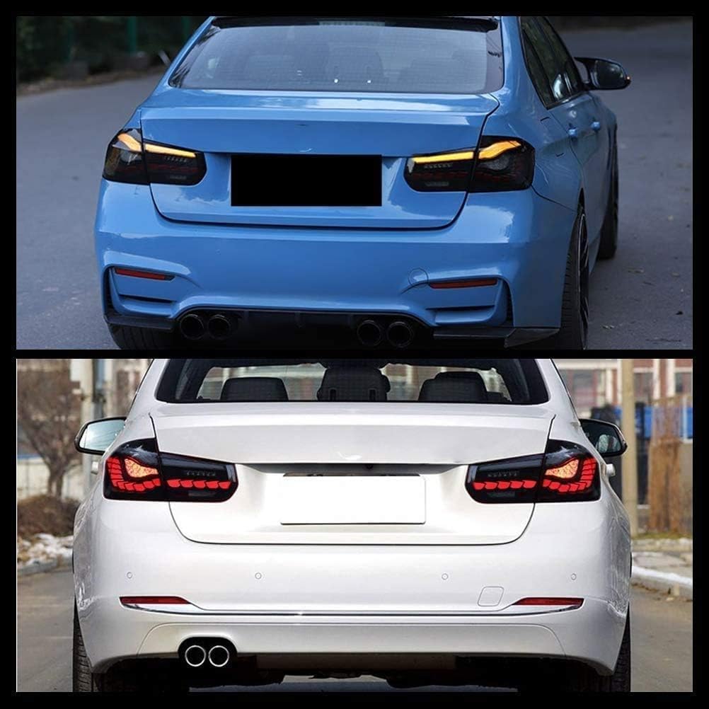 Installed inginuity time LED Tail Lights on a blue BMW F30