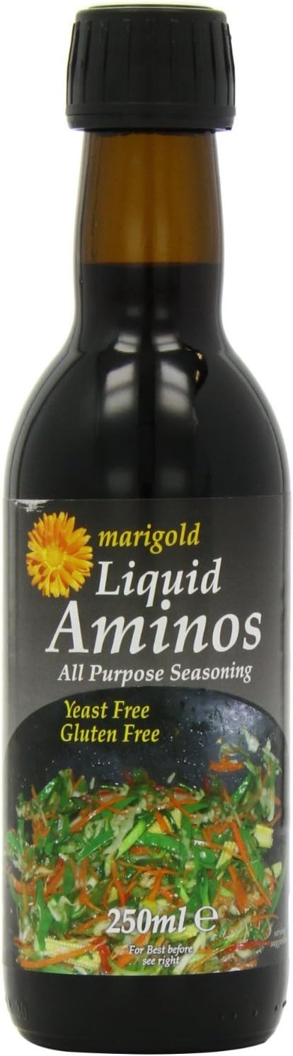 Marigold Liquid Aminos Vegan GF 250ml (Pack of 1)