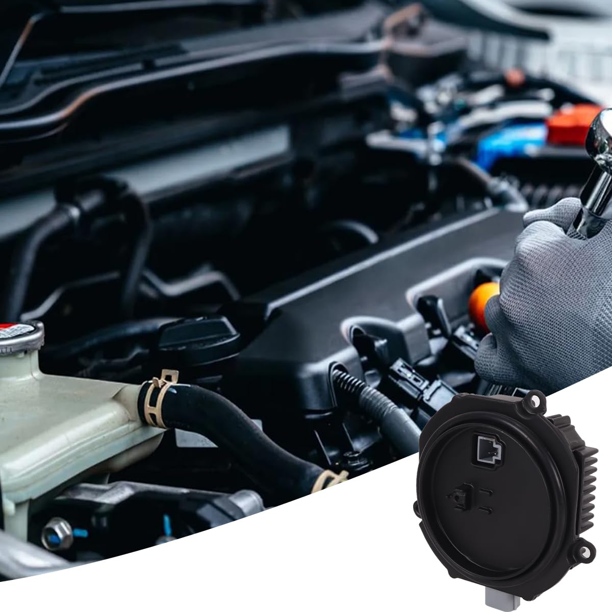 Module de commande de ballast pour phares au xénon HID, 284748991A 2847489907, compatible avec les ampoules D2R et D2S pour Nissan, Infiniti, Mazda et Saab.
