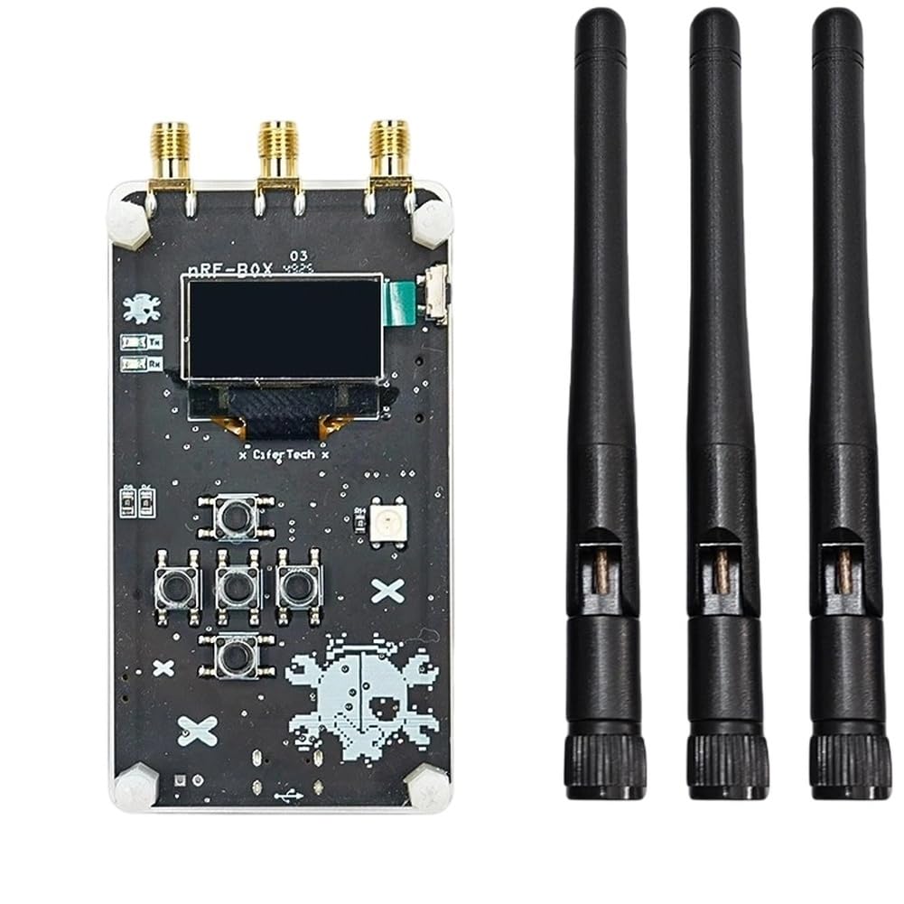 Placa de desarrollo de código abierto NRF Box V2.0 y herramienta de prueba inalámbrica 8