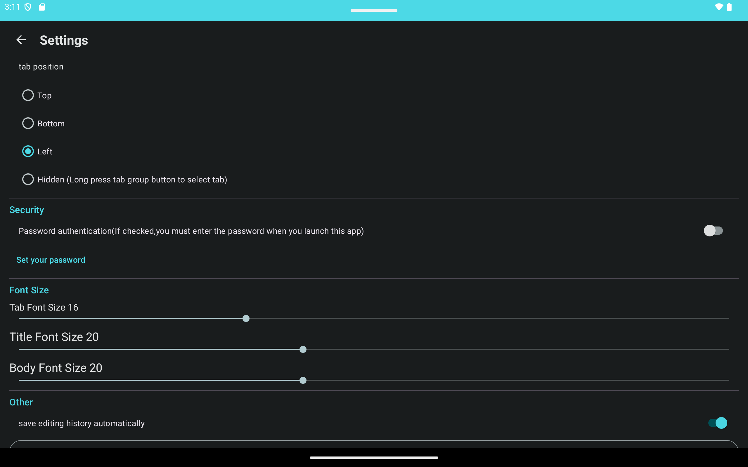 Tabbed Notepad - App on Amazon Appstore