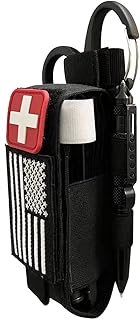 Upgrade 1000D Laser Cut Molle Tourniquet Holder, Heavy Duty Tactical Molle Tourniquet Pouch Holder - VIIDOO