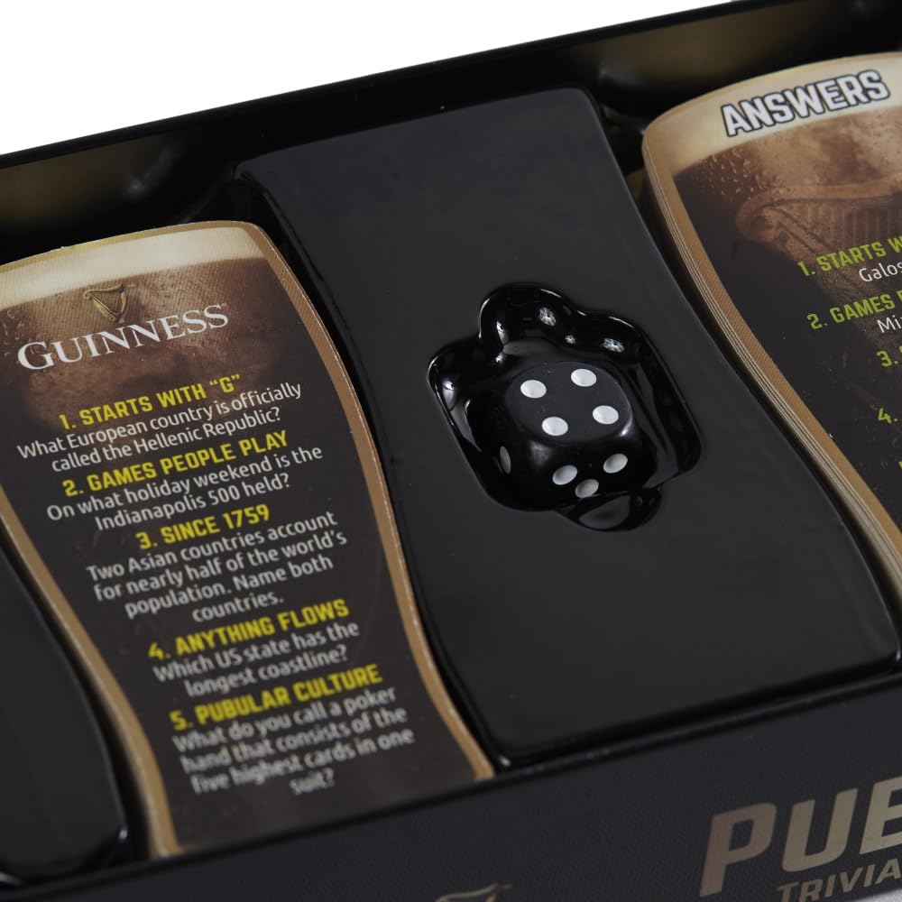 Front Porch Classics | Guinness Pub Game Series - Pub Quiz Trivia Card Game