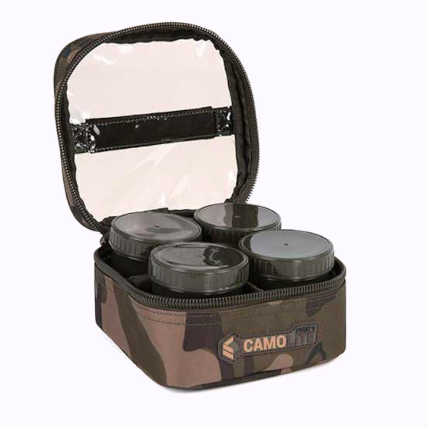 Fox Camolite 6 Pot Hookbait Case CLU501, Camouflage, 6 pots - Image 2