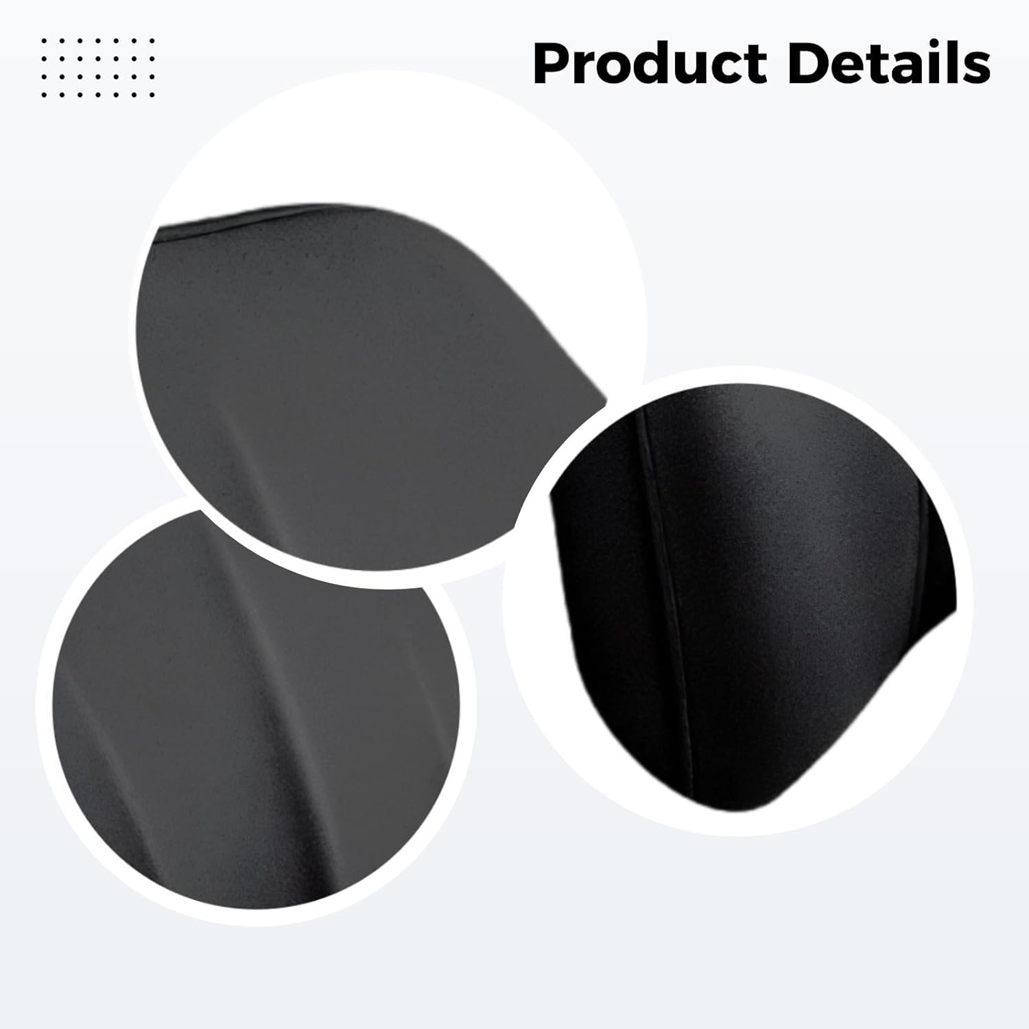 15.7 in Car Lumbar Pillow with Memory Foam, Faux Suede Leather & Breathable Cover, Back Support, Ergonomic Design, Machine Washable