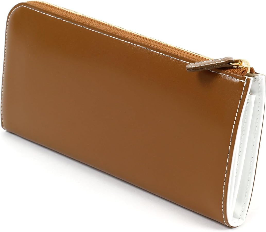 キタムラ アイボリー 長財布 犬の型押し 長財布｜キタムラオンライン