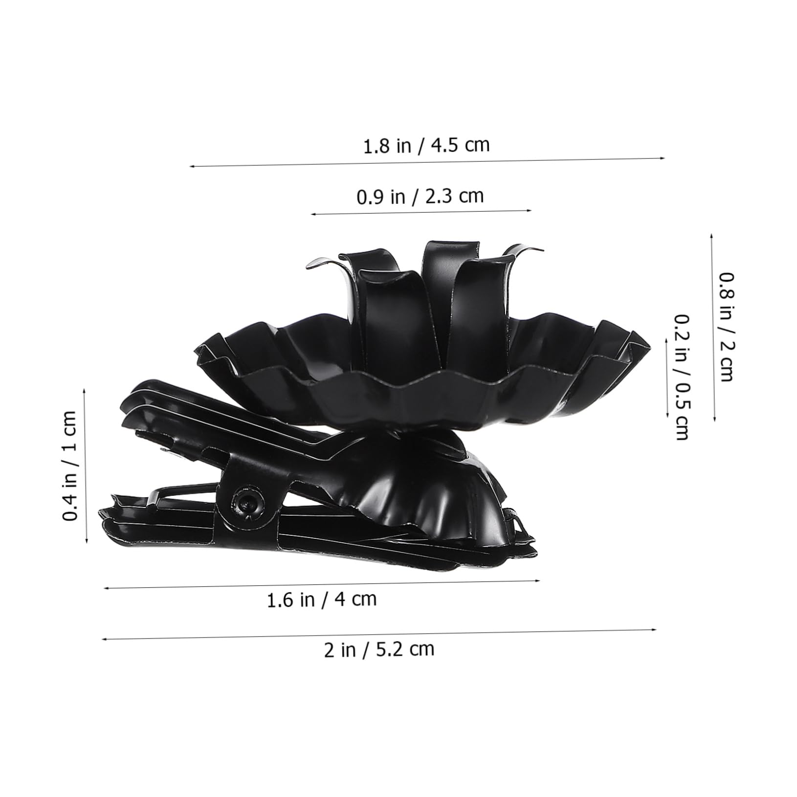 MAGICLULU Juego De 3 Portavelas con Clip para Árbol De Navidad Resistentes A La Rotura 20 Unidades X 3
