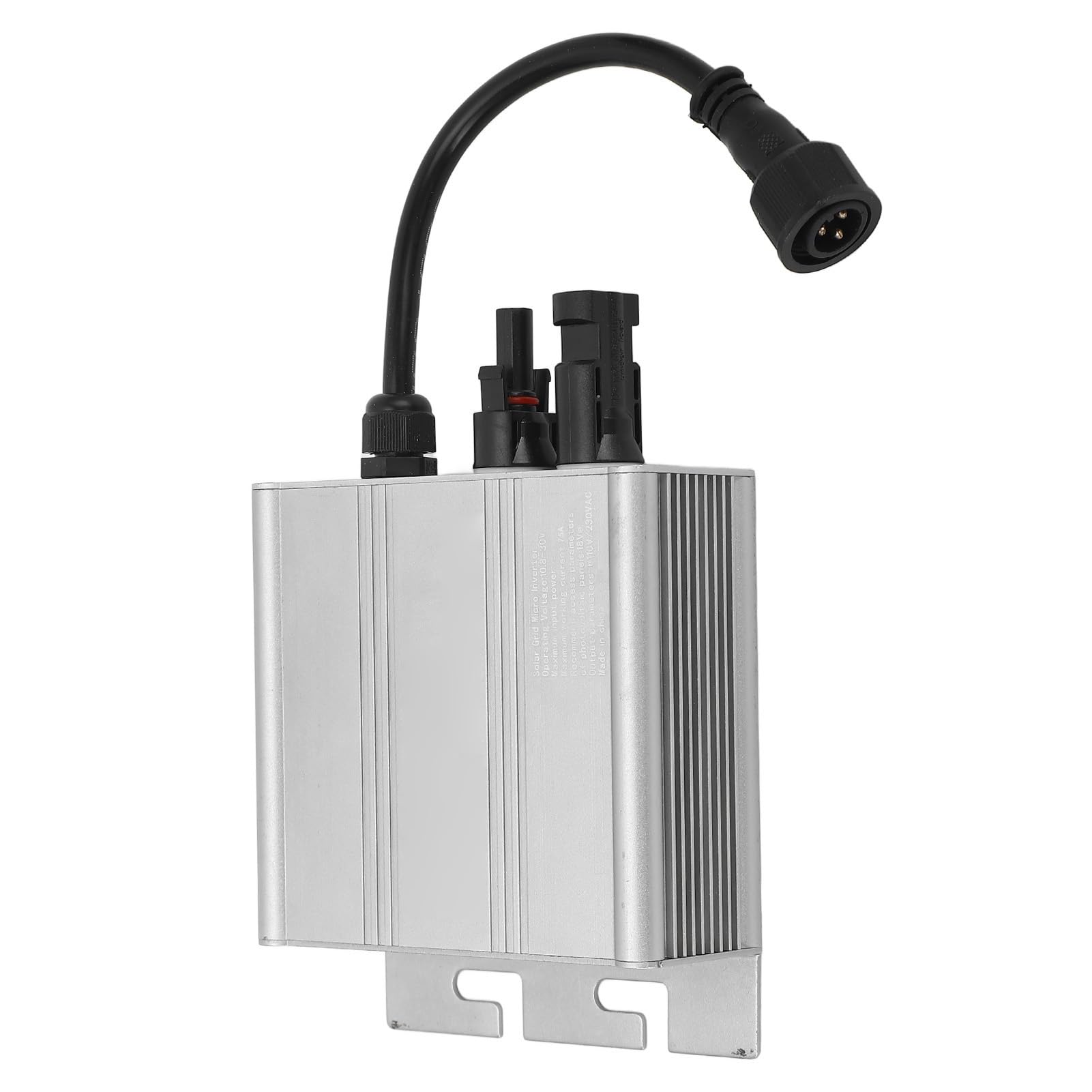 FTVOGUE Micro Inverter Solare MPPT Inverter a Griglia a Onda Sinusoidale Pura 120W 150W 180W Automatico 120V 230V IP65 Impermeabile per Pannello Solare Capannone Domestico Uso Backup (120W)