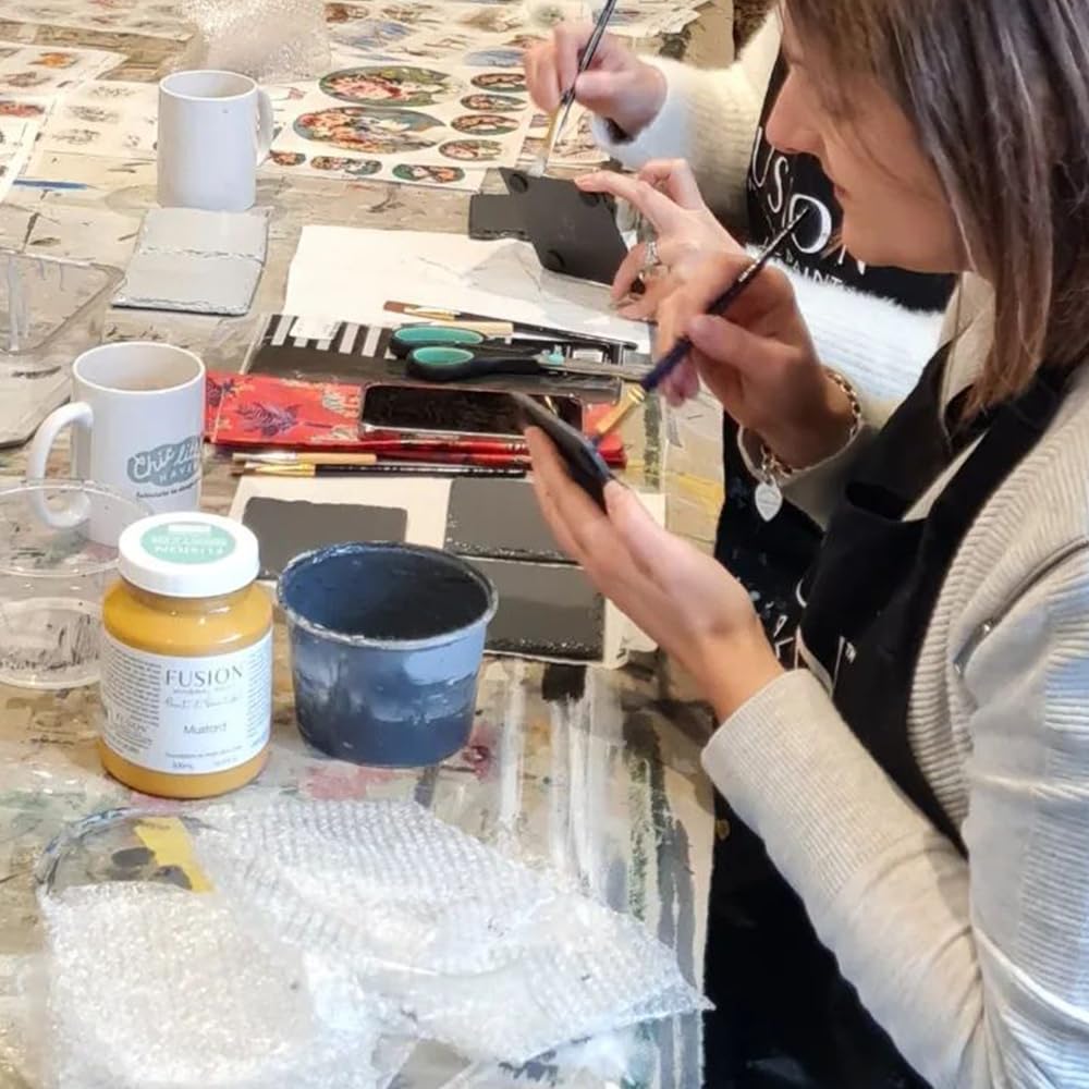 RUNANDYUE 56 Pieces 4X4 Inch Slate Stone Coasters, Bulk Square Slate Drink Coaster Handmade Coasters Set for Kitchen Bar Home Apartment (Square, 56)