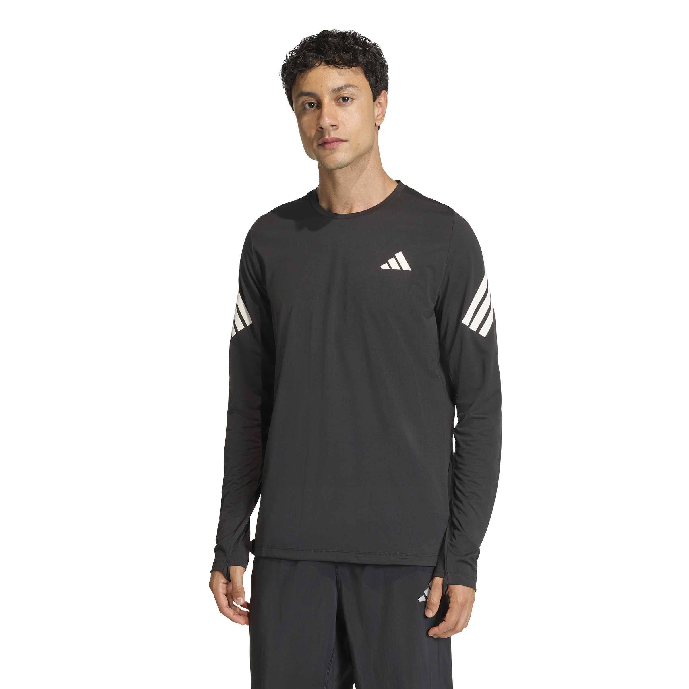 Adidas Adi365 Running Iconic Long Sleeve Camicia (Manica Lunga) Uomo (Pacco da 1)