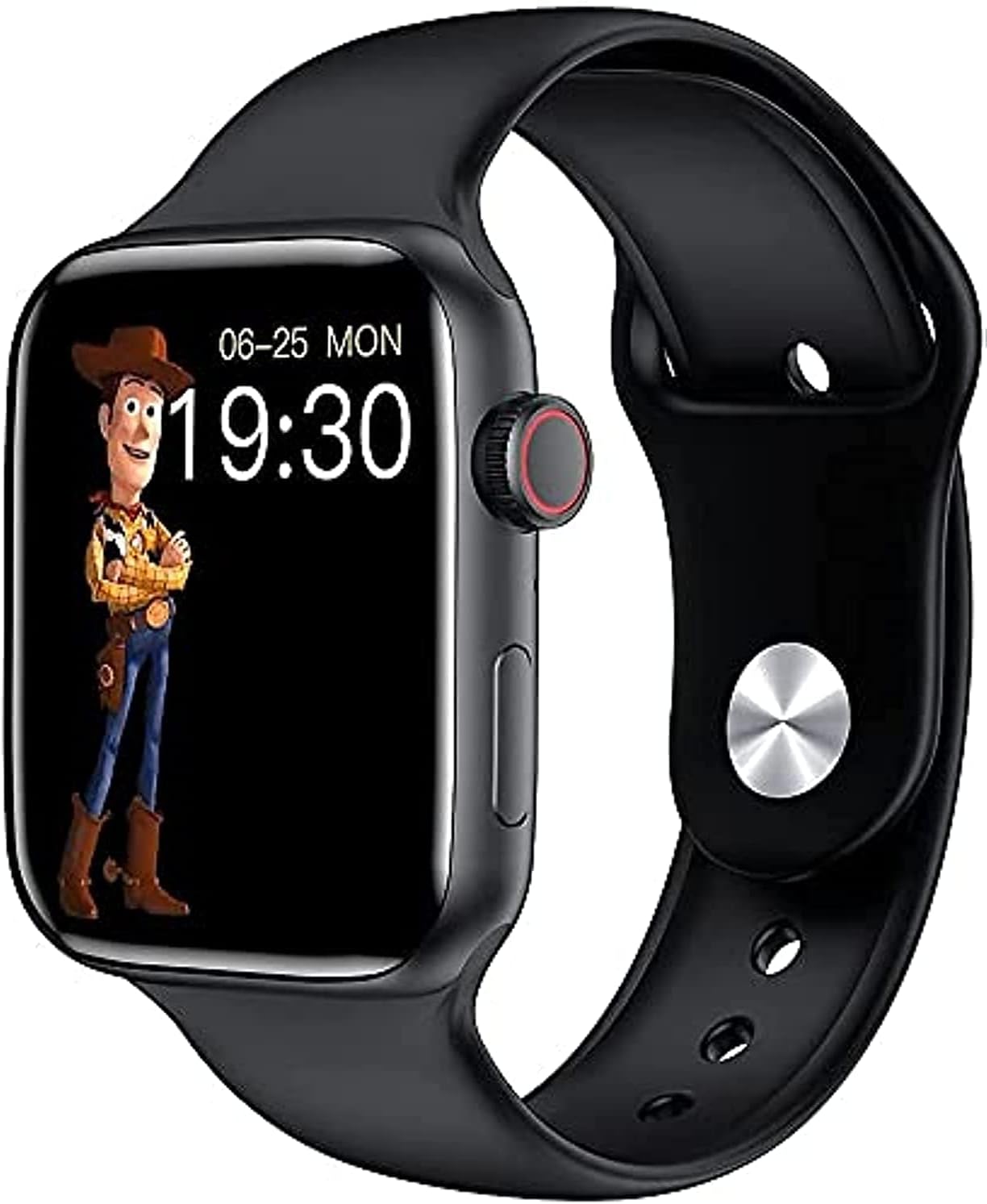 Smart watch 1.78 Inch IPS Color Screen Wireless charging 44.1MM - BLACK
