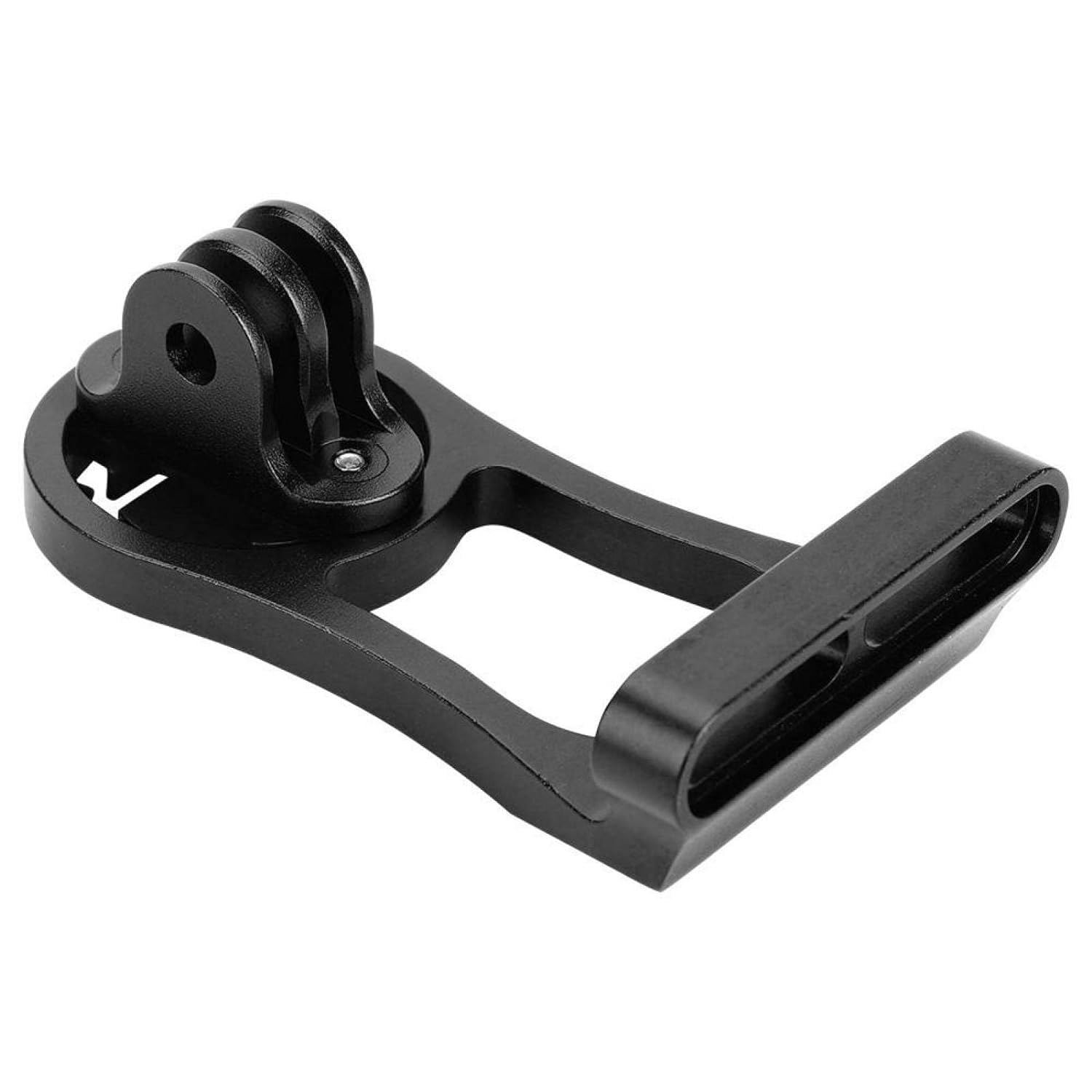 FCC RACING Bike Computer Mount Holder Aluminium Alloy Bike Odometer Extension Holder Bracket for Mountain Bikes (Black) 4