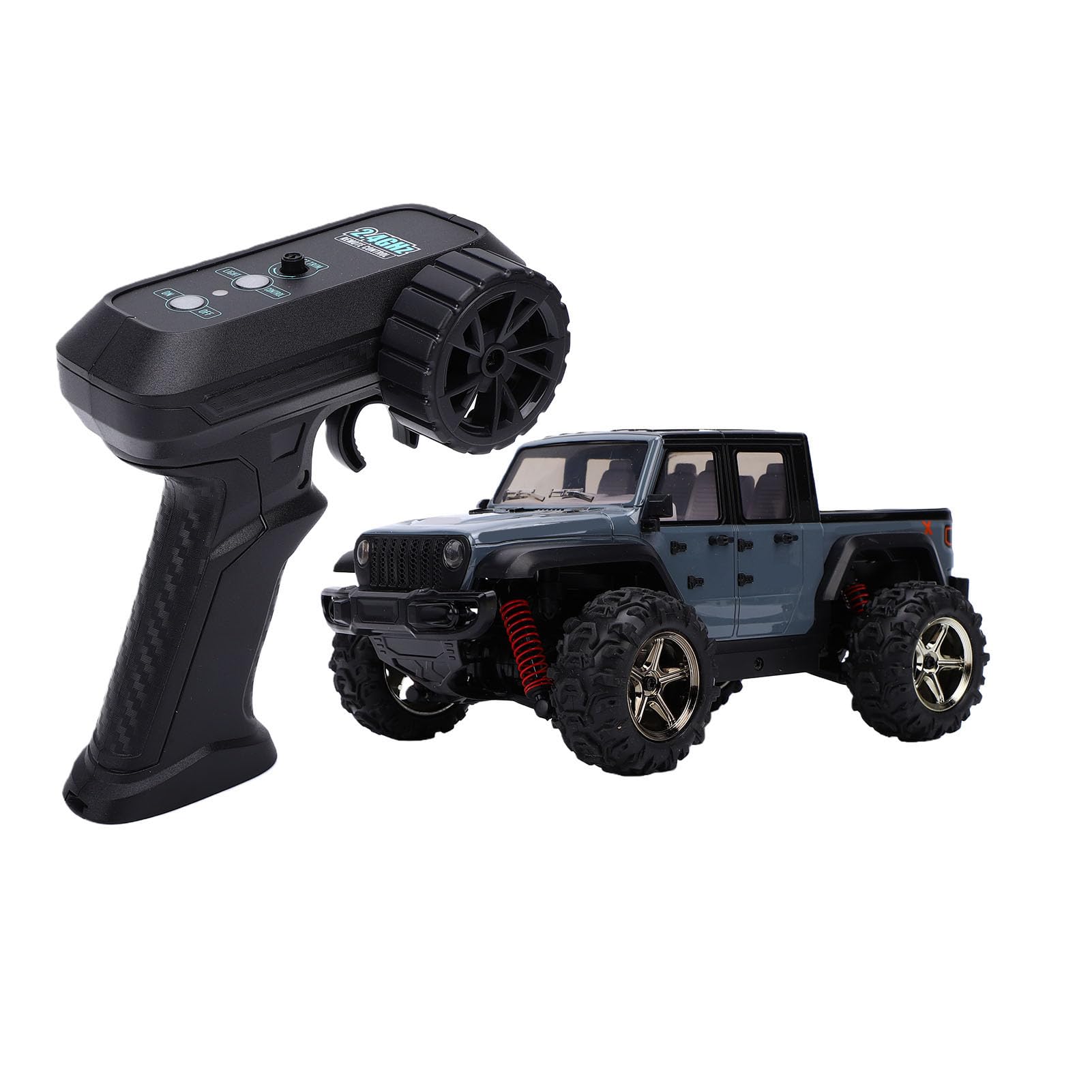 Camioncino Fuoristrada RC 1:20, Auto Telecomandata 4WD con capacità di Arrampicata Elettrica, per Ragazzi (GRAY)