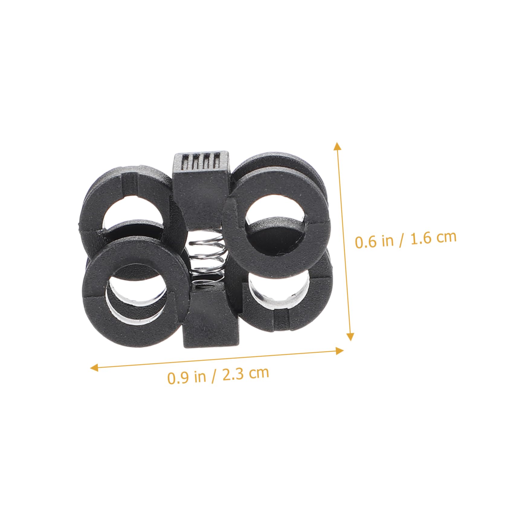 LIFKOME 30Pcs Shoelace Buckles Tieless Lace Locks for Sneakers Durable and Lightweight Shoelace Accessories for Hiking Camping and Everyday Use