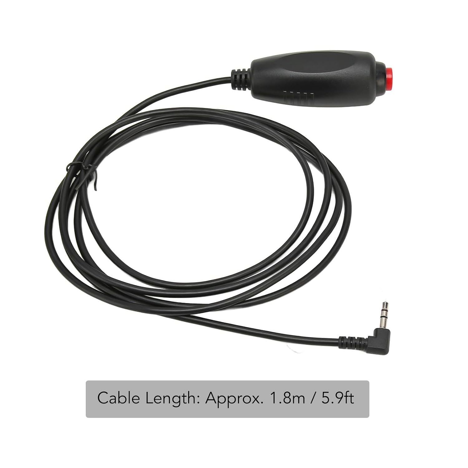 Dioche Universal Nurse Call Cable with 3.5mm Plug for Nurse Station, 5.9ft Emergency Alert Cord for Patient Assistance, Caregivers, Elderly, Disabled