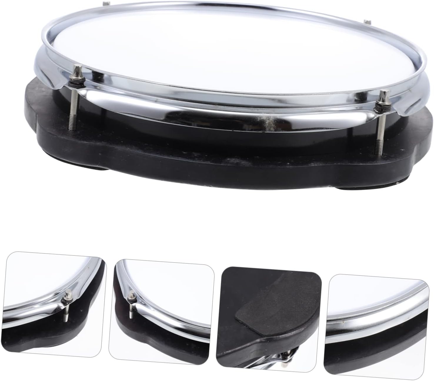 Levemolo Simulation Drum Pad Mute Cushion for Drum Practice Safe and Durable Training Accessory for Beginners and Home