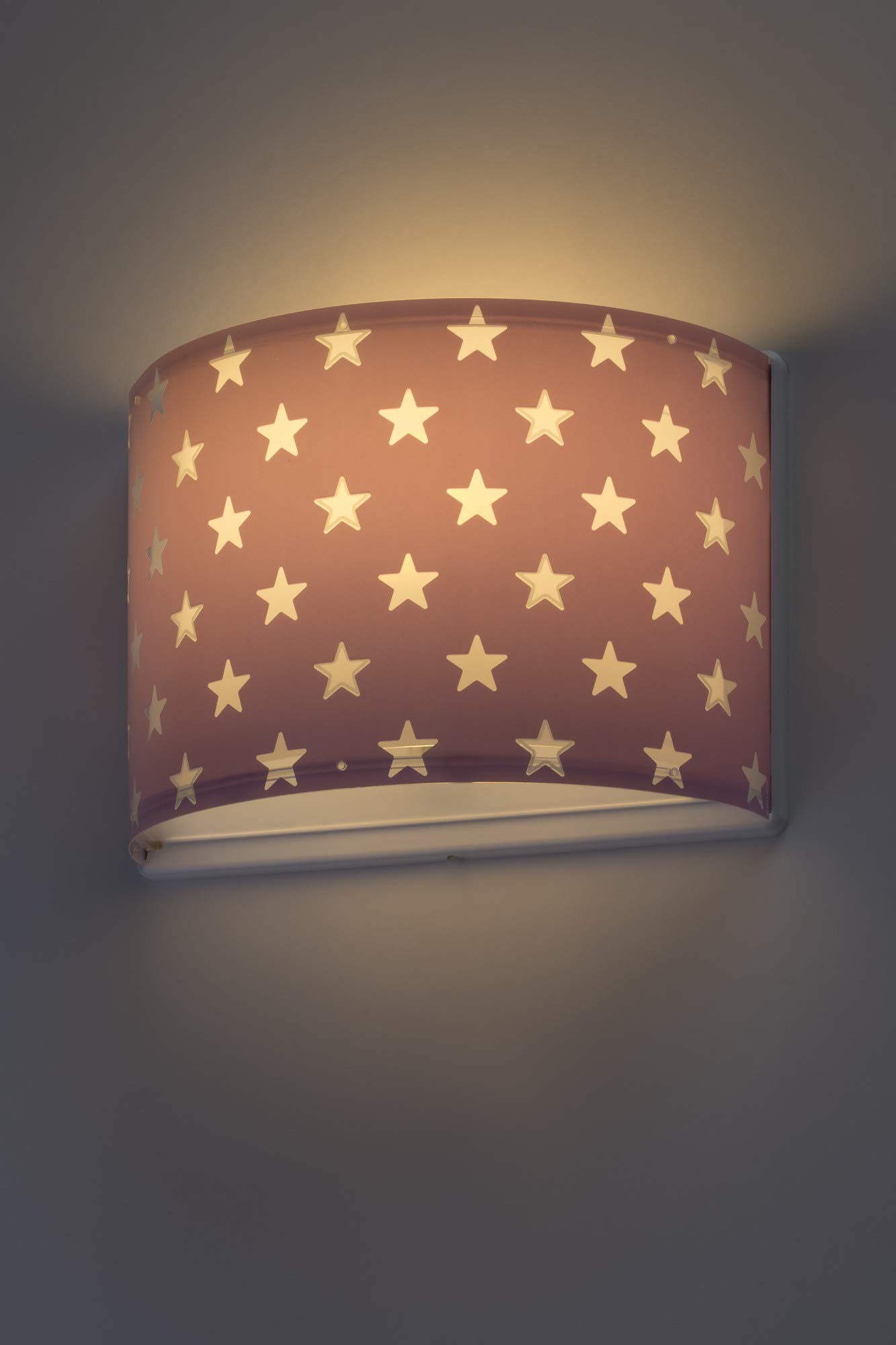 Dalber kinder Wandlampe, Kinderlampe Wandleuchte kinderzimmer Sterne Stars Malve, 81218E, E27