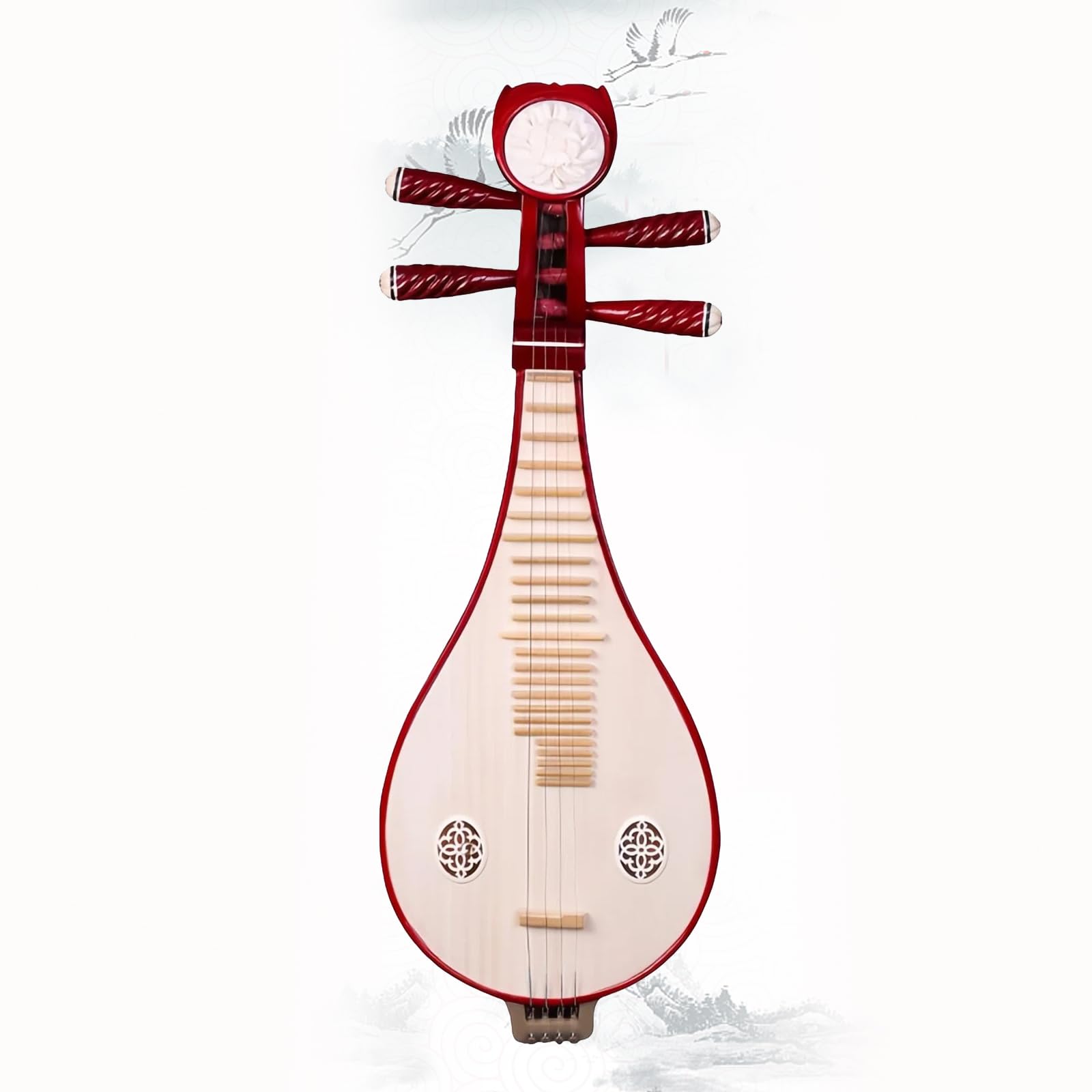 Chitarra a quattro corde fatta a mano per principianti e professionisti, include supporto per esercitarsi e performance sul palco