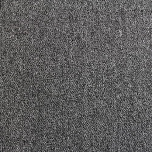 40 Losetas Moqueta Gris Antracita 50x50cm Cobertura 10m² Parches Moqueta Casa Hogar Oficina Tienda Taller Losetas Alfombra Baldosas Suelo Adhesivas Resistentes Facil Instalación Carpet Floor Tiles