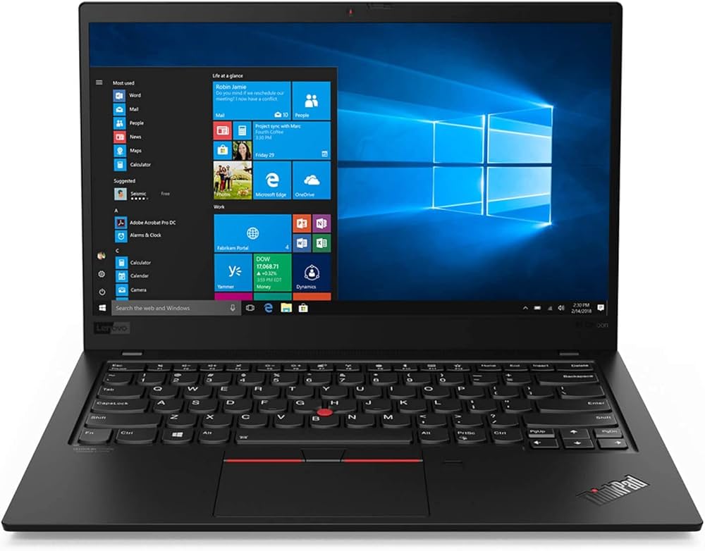 ☑WQHD☑i7　Lenovo ThinkPad X1 Carbon 7th　① Flagship 2021 Lenovo ThinkPad X1 Carbon Gen 7 Business 14 Laptop