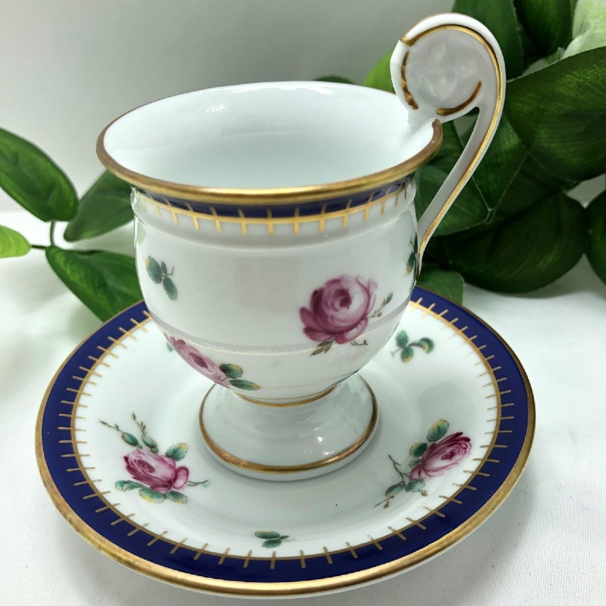 リチャードジノリ　ラベロ　アンピール　カップ＆ソーサー　珈琲碗皿 2433 リチャードジノリ ラベロ アンピール カップ＆ソーサー 珈琲碗皿