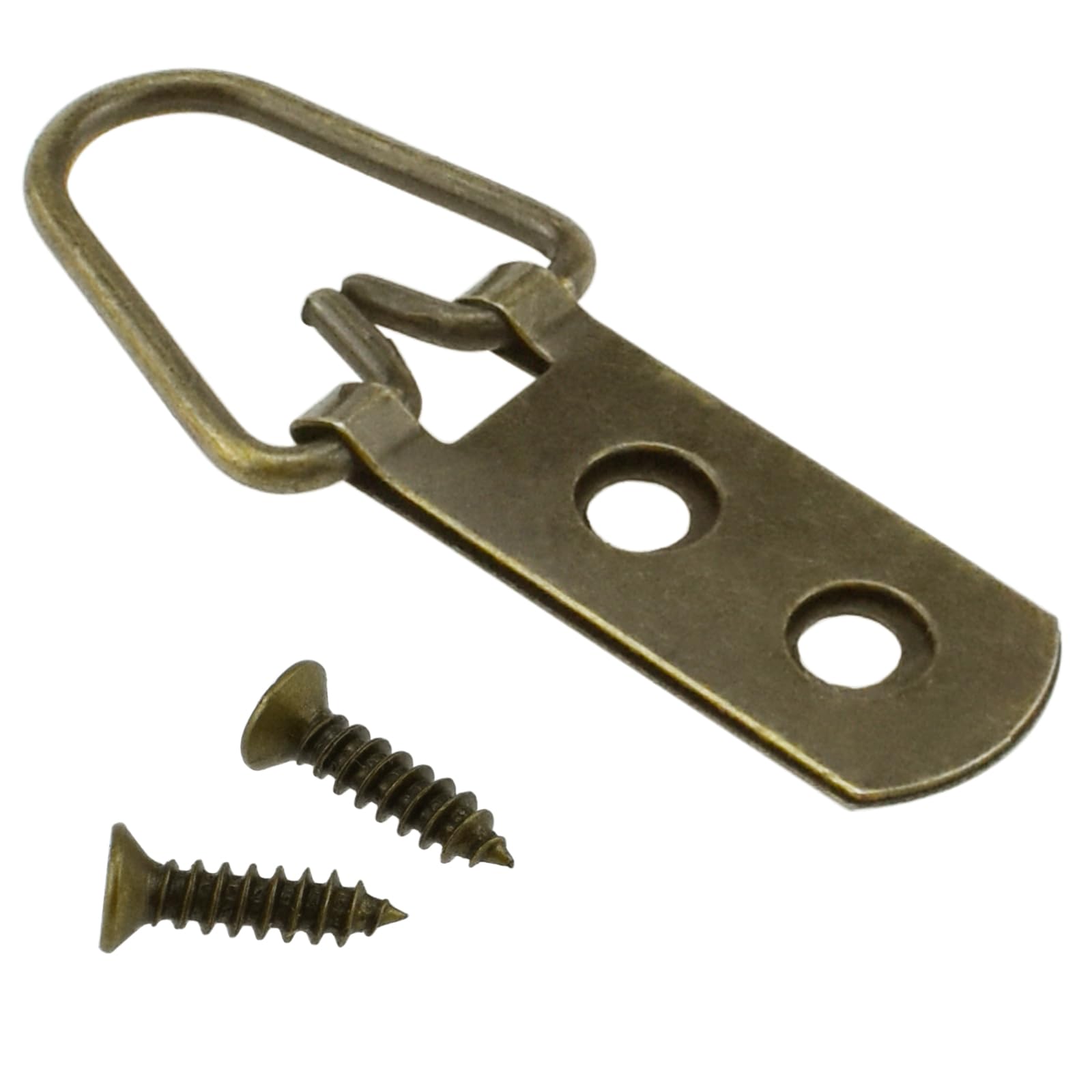 10 Pcs D-Ring Picture Hangers with Screws Heavy Duty Picture